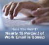 Feature Image: Have You Heard? Nearly 15 Percent of Work Email Is Gossip