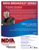 NDIA Breakfast Series with Henrik Christensen
