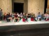 Students on stage at the Metz Opera house