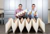 Size variation in origami structures
