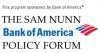 Sam Nunn Bank of America Policy Forum logo