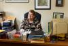 Marilyn Somers in her office in the Alumni House. 