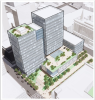 rendering of proposed design for Tech Square Phase III