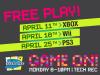 Tech Rec presents: Game On! Free Game Play!