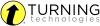Logo for the company Turning Technologies, which manufactures classroom clicker devices.