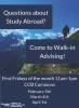 EA Walk-in Advising