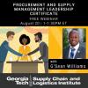 FREE Webinar: Procurement and Supply Management (PSM) Leadership Certificate Program, Fri, Aug 20, 1PM ET