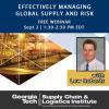 Effectively Managing Global Supply and Risk
